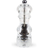Peugeot Nancy Pepper Mill Acrylic, 7-Inch, Clear