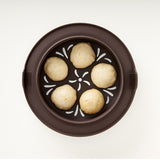 Lekue Steamed Buns & Baos Cooker, Brown