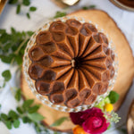 Nordic Ware Cast Aluminum Crown Bundt Pan, Gold