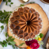 Nordic Ware Cast Aluminum Crown Bundt Pan, Gold