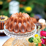 Nordic Ware Cast Aluminum Crown Bundt Pan, Gold