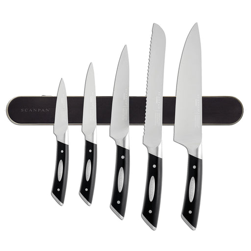 Scanpan Classic 6-Piece Knife Set With Magnet Bar