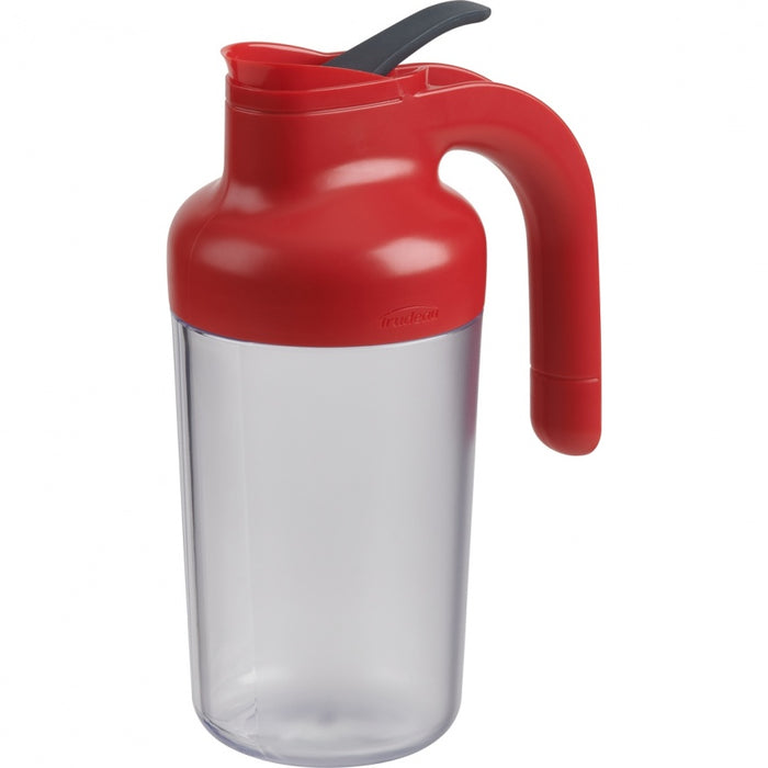 Trudeau Syrup Dispenser, Red