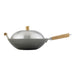 Helen Chen's Asian Kitchen 14-inch Carbon Steel Wok Stir Fry Pan w/ Lid