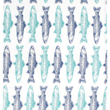 MU Kitchen Designer Print Kitchen Towel, Fish
