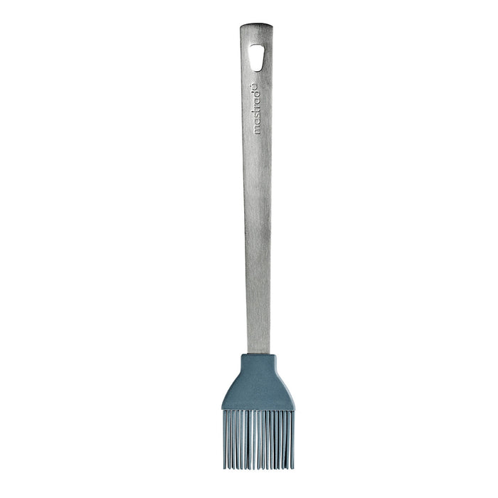 Mastrad Stainless Steel Basting & BBQ Brush, 10-Inch, Grey