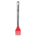 Mastrad Stainless Steel Basting & BBQ Brush, 10-Inch, Red