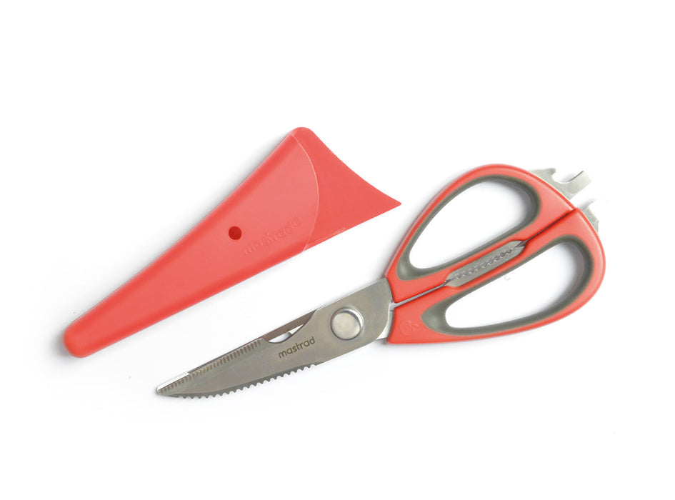 Mastrad Multi Function Kitchen Scissors w/ Storage Sheath