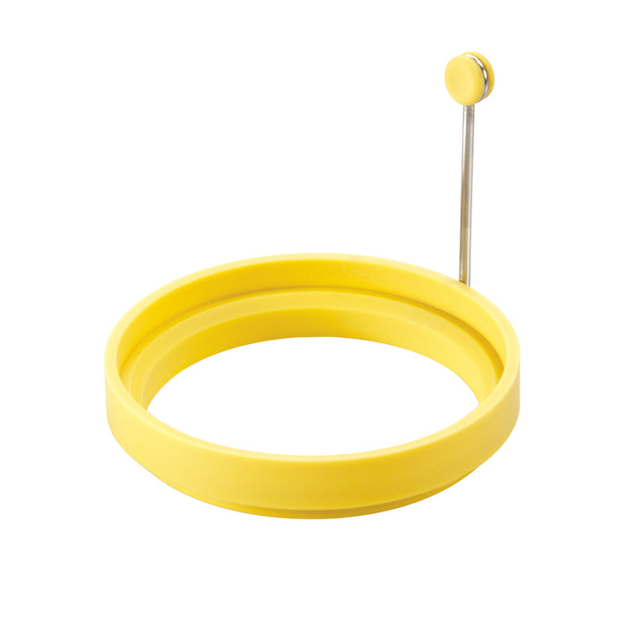 Lodge 4-Inch Silicone Egg and Pancake Ring, Yellow