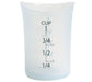 iSi Basics Silicone Flexible Clear Measuring Cup, 1 Cup