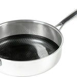 Frieling Black Cube Hybrid Quick Release 4.5-Quart Saute Pan w/Lid, 11-Inch