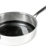 Frieling Black Cube Hybrid Quick Release 4.5-Quart Saute Pan w/Lid, 11-Inch