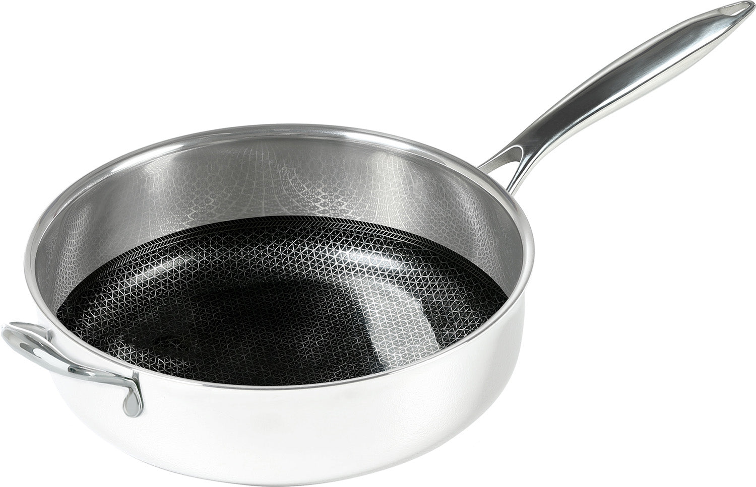 Frieling Black Cube Hybrid Quick Release 4.5-Quart Saute Pan w/Lid, 11-Inch