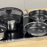 Frieling Black Cube Hybrid Quick Release 7 Piece Cookware Set