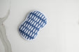Once Again Home Co. RE:Usable Sponges, Beans Pattern, Set of 3, Navy Blue