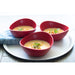 Architec Polyflax Bistro Bowls, Set Of 4, Made In USA, Red