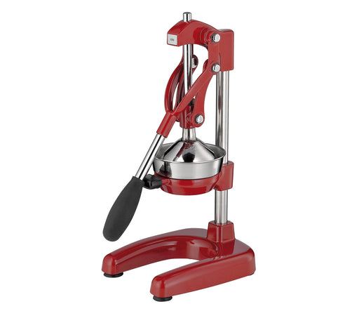 Cilio Amalfi Commercial Grade Manual Citrus Juicer, Extractor, and Juice Press, Red