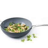 GreenPan Paris Pro 12.5" Open Wok with Helper Handle