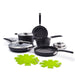 GreenPan Levels Stackable Hard Anodized 11 Piece Cookware Set