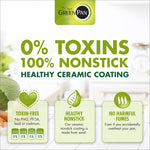 GreenPan Venice Pro 5 Quart Covered Saute pan with Helper Handle