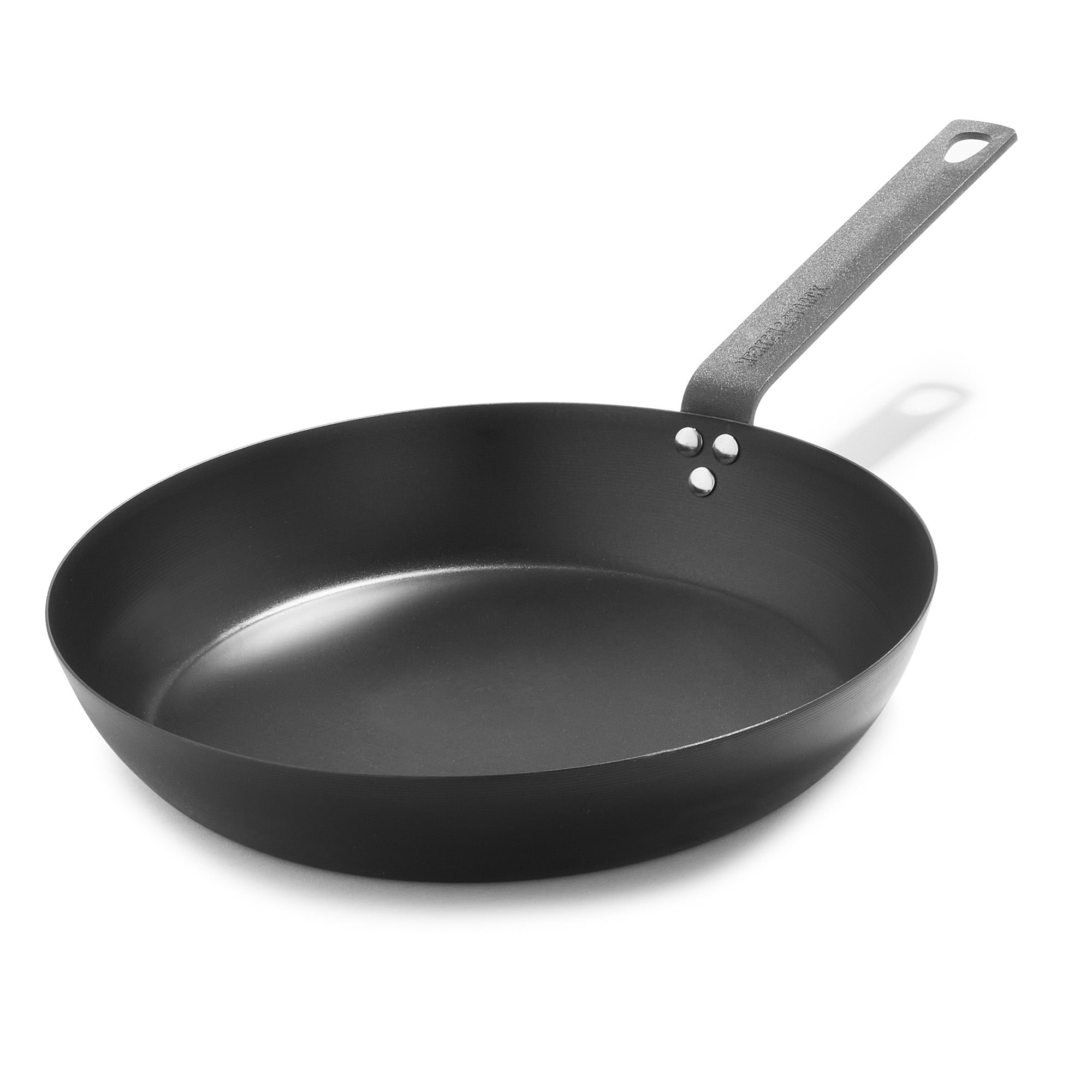 Merten & Storck Black Pre-Seasoned Carbon Steel 8-Inch Fry Pan, Black