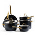 Greenpan Padova Reserve 10 Piece Cookware Set, Black