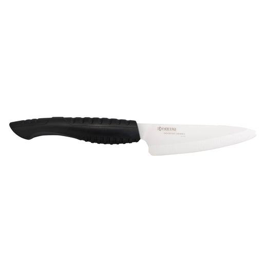 Kyocera Ceramic Outdoor Camp Kitchen Knife and Sheath Set, Black