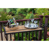 Crafthouse by Fortessa 12" x 5.25" Ice Bucket w/Handle and Drain Tray, Stainless