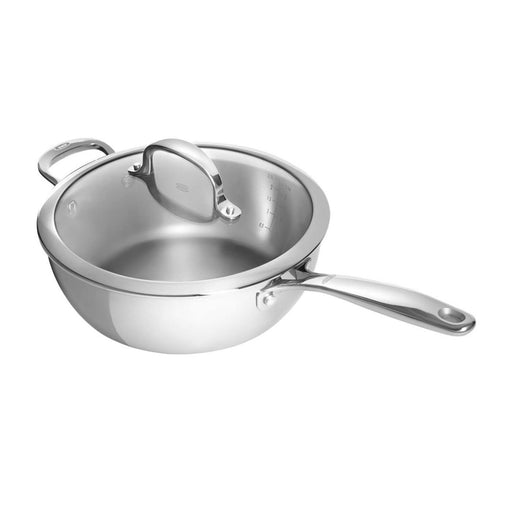 OXO Good Grips Stainless Steel Pro 3.5 Qt. Covered Saucepan W/Helper Handle