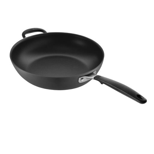 OXO Good Grips Non-Stick Hard Anodized 11-Inch Open Wok With Helper Handle