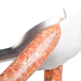 Dreamfarm BBQ Clongs Sit Up Click Lock Tongs, 15-Inch, Stainless Steel