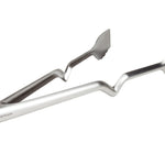 Dreamfarm BBQ Clongs Sit Up Click Lock Tongs, 15-Inch, Stainless Steel