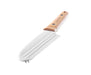 Dreamfarm Knibble Non-Stick Cheese Knife with Stainless Steel Forks, Wood