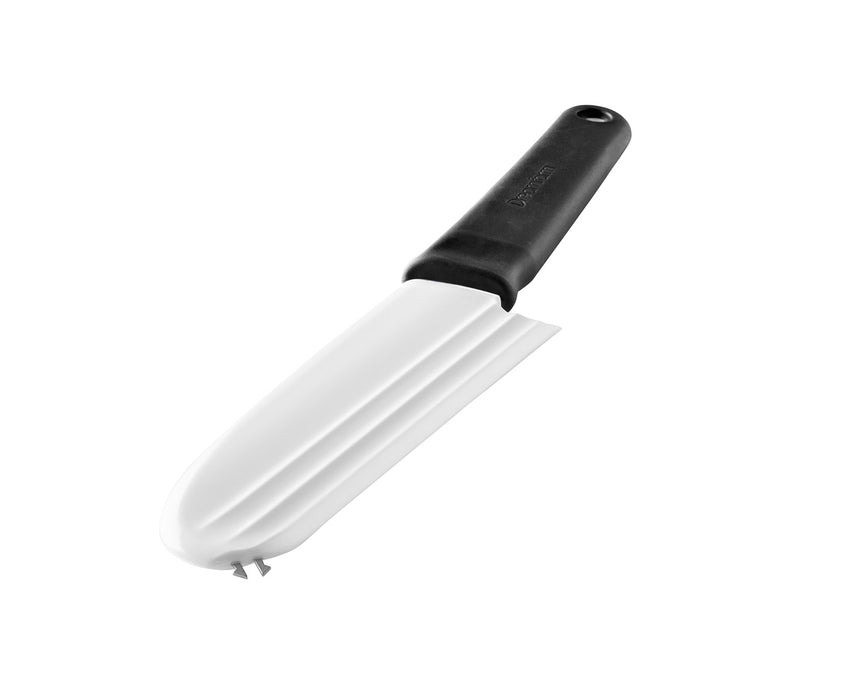 Dreamfarm Knibble Non-Stick Cheese Knife with Stainless Steel Forks, Black