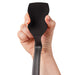 Dreamfarm Supoon Silicone Sit Up Scraping Spoon with Measuring Lines, Black