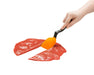 Dreamfarm Supoon Silicone Sit Up Scraping Spoon with Measuring Lines, Orange