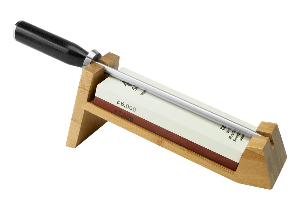 Shun 3 Piece Whetstone Sharpening System With Honing Steel