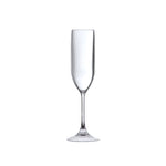 Fortessa Outside Copolyester 5 Ounce Champagne Flute, Set of 6