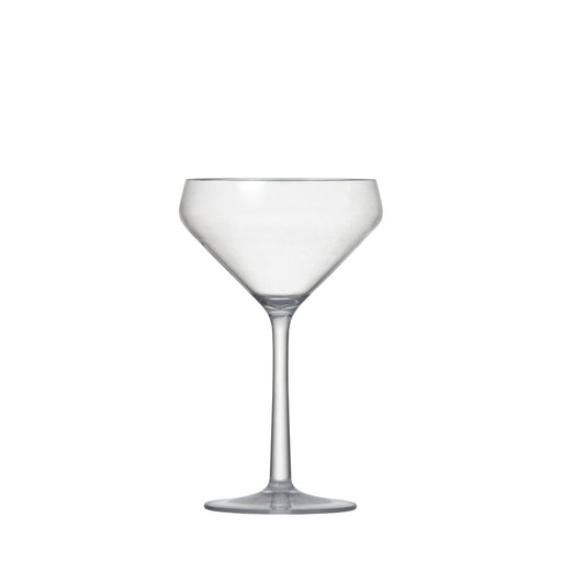 D&V By Fortessa Sole Copolyester Outdoor Drinkware Martini Glass, Set of 6