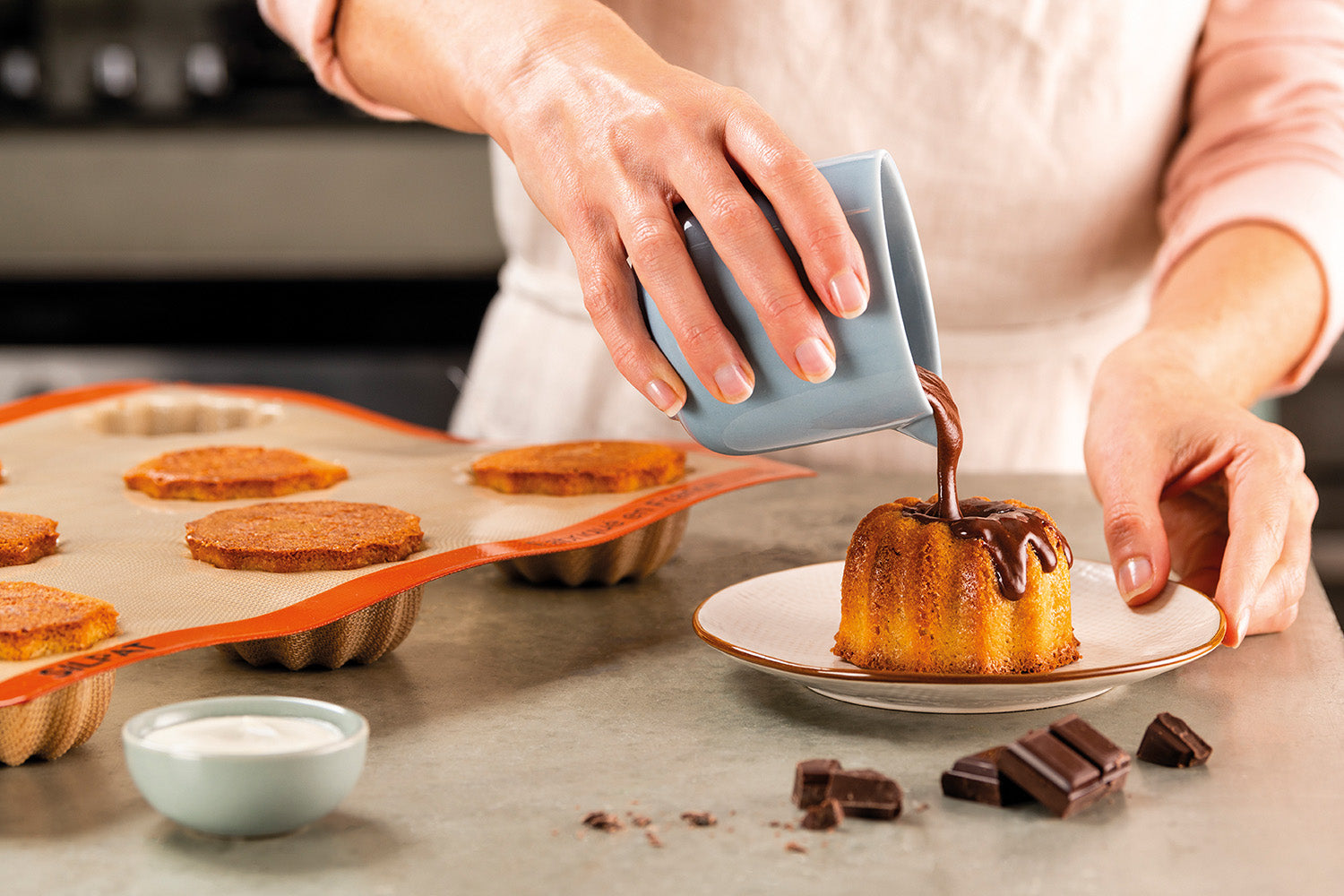 Silpat Perfect Non-Stick Fluted Cake Mold