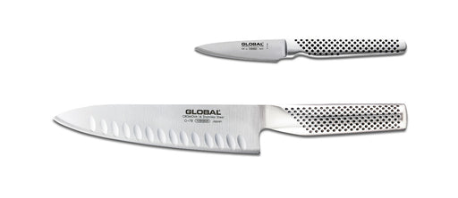 Global 7.5 Inch Chef's Knife & 3 Inch Paring Knife Set