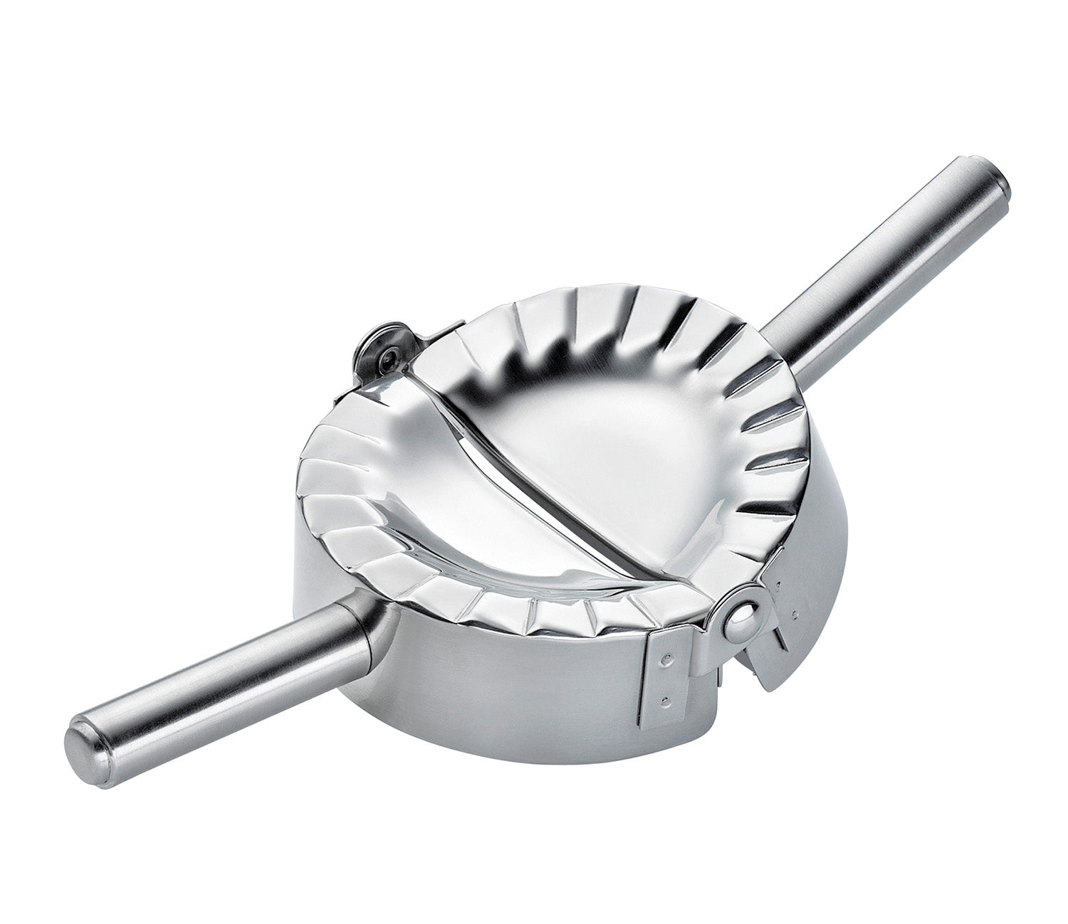 Kuchenprofi Ravioli, Pierogi, and Dumpling Press, Stainless Steel, 3.25-Inch