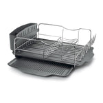 Polder Advantage 4 Piece Dish Rack With Slide Out Drain Tray