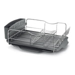 Polder Advantage 4 Piece Dish Rack With Slide Out Drain Tray