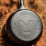 Lodge Yellowstone 10.25 Inch Seasoned Cast Iron Authentic Y Skillet