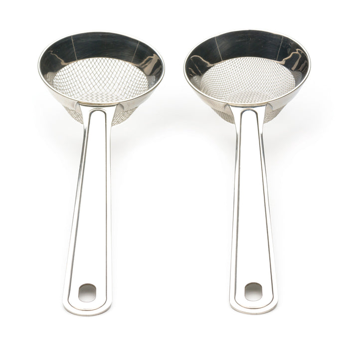 RSVP 18/8 Stainless Steel Mini Sifters by The Everyday Gourmet, Set of 2