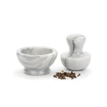 RSVP White Marble Spice Grinder Set