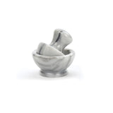 RSVP White Marble Spice Grinder Set