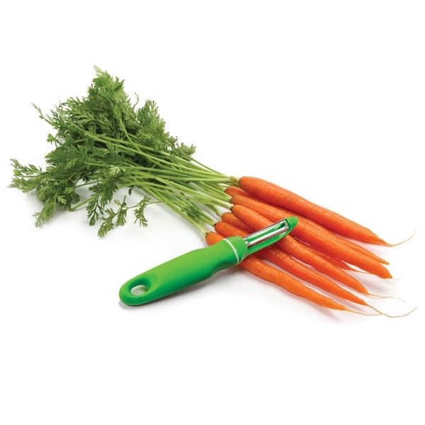 Norpro Grip-EZ Vegetable Peeler, 7.25-Inch, Green