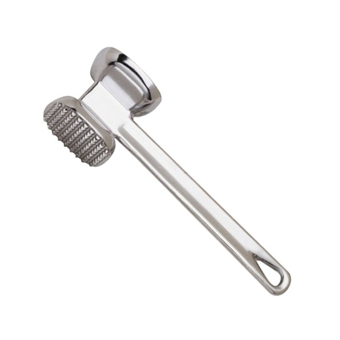 Norpro 10-Inch Aluminum Meat Tenderizer Hammer, Silver